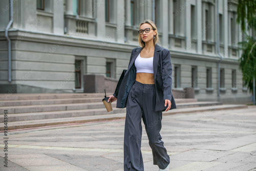 Business portrait of a young beautiful woman
