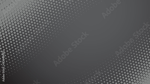 Grey halftone abstract background for backdrop or presentation