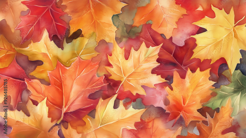 Clip art background wallpaper of autumn leaves Clip art background wallpaper of autumn leaves