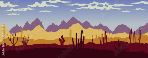 Desert Mountainscape