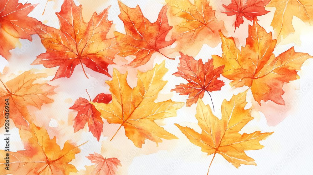 Clip art background wallpaper of autumn leaves Clip art background wallpaper of autumn leaves