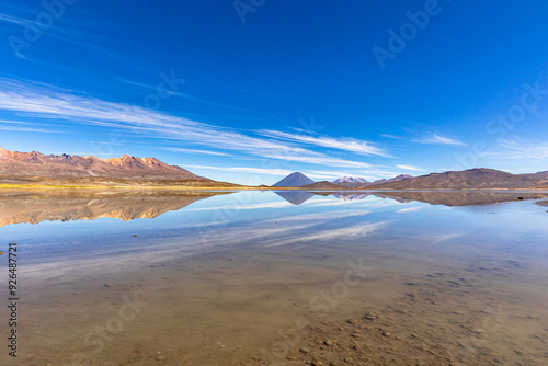 Reserva Nacional de Salinas y Aguada Blanca. Ubicada en el departamento de Arequipa, Peru.