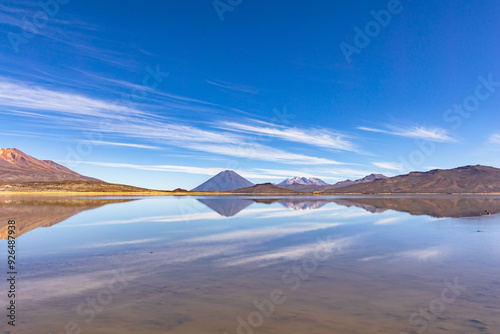 Reserva Nacional de Salinas y Aguada Blanca. Ubicada en el departamento de Arequipa, Peru.