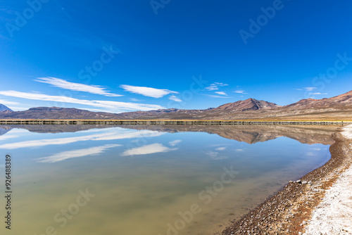 Reserva Nacional de Salinas y Aguada Blanca. Ubicada en el departamento de Arequipa, Peru.