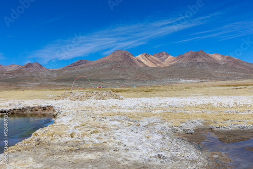 Reserva Nacional de Salinas y Aguada Blanca. Ubicada en el departamento de Arequipa, Peru.