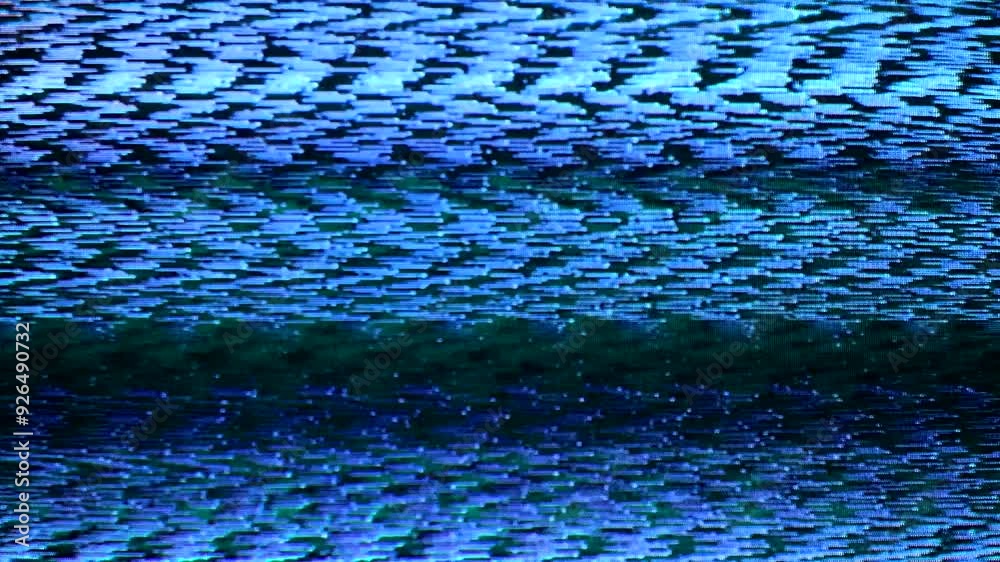 tv white noise static flicker abstract background detuned analog old screen retro television VHS grunge glitch wave effect bad signal grain distortion broadcast reception interference loop template	
