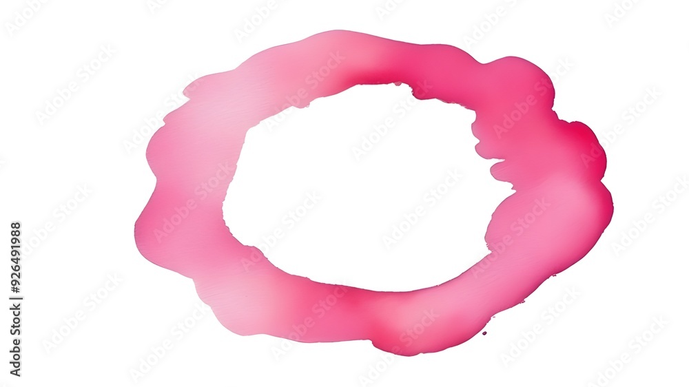 A pink stain ring A pink stain ring