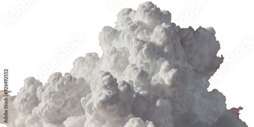 Realistic vector cutout clean white cloud transparent backgrounds special effect. Concept of storm and cloudscape. Fog or cloud on an isolated transparent background.