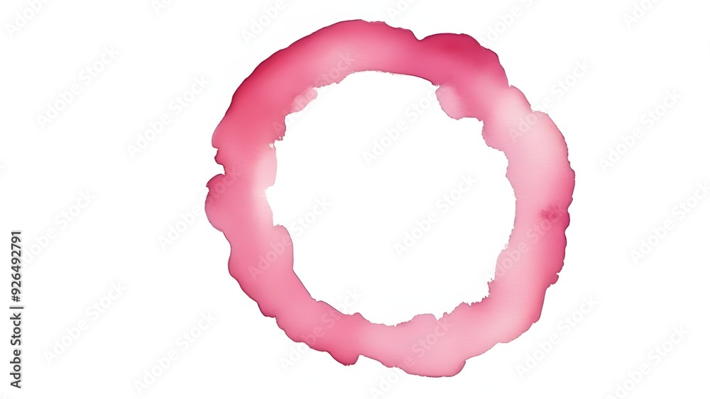 A pink stain ring A pink stain ring
