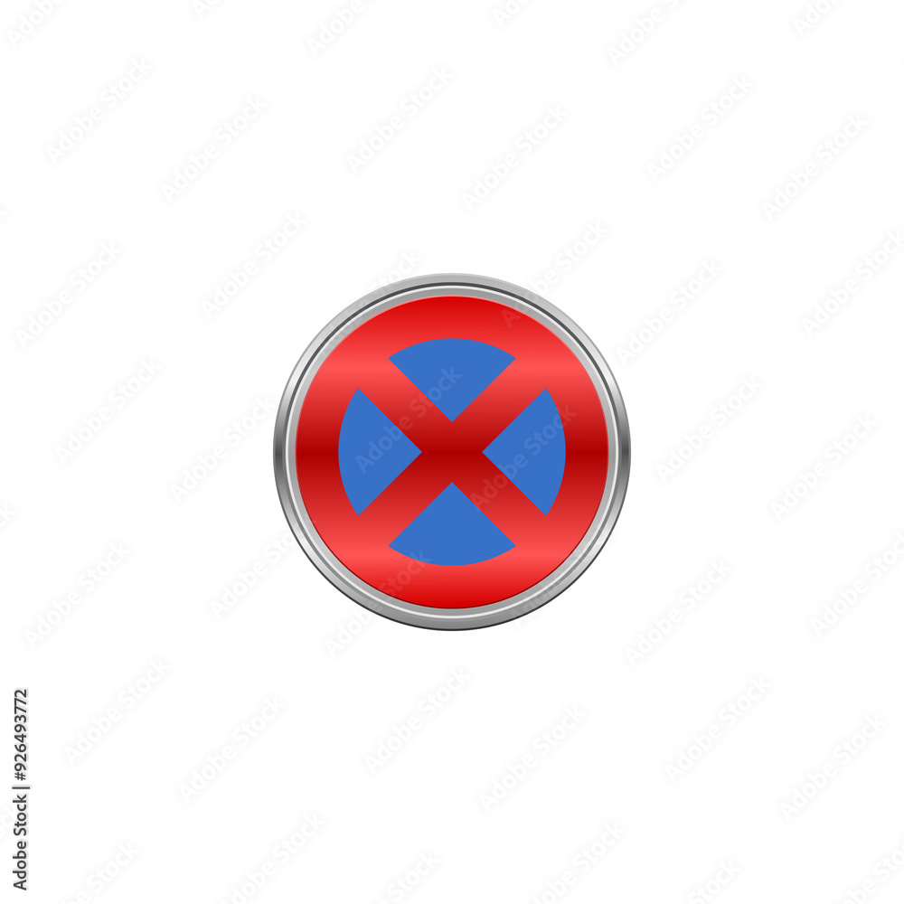 Car no parking icon isolated on transparent background Car no parking icon isolated on transparent background