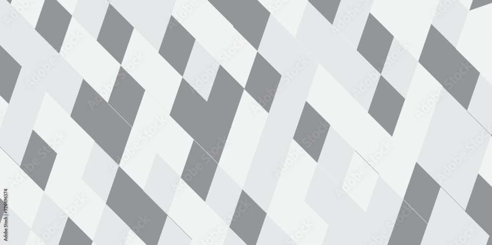 Abstract geometric white and gray background seamless mosaic and low polygon triangle texture wallpaper. Triangle shape retro wall grid pattern geometric ornament tile vector square element. Abstract geometric white and gray background seamless mosaic and low polygon triangle texture wallpaper. Triangle shape retro wall grid pattern geometric ornament tile vector square element.