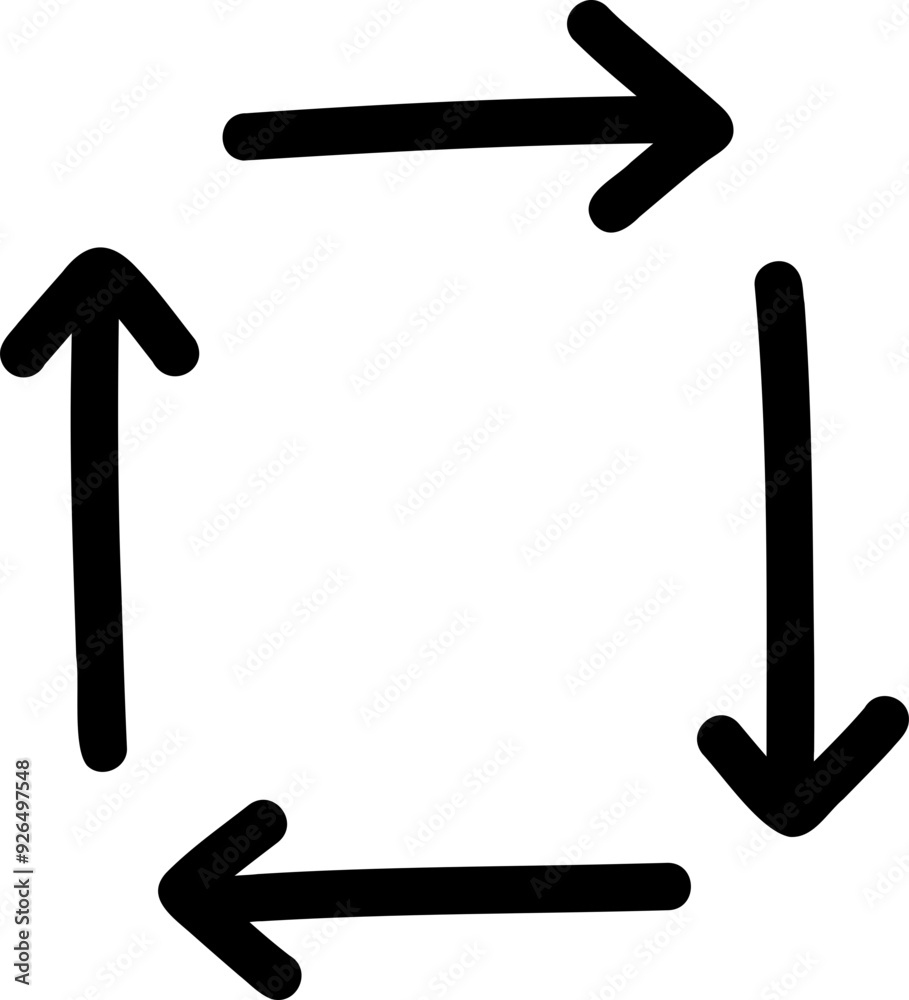 Hand Drawn Doodle Arrow Hand Drawn Doodle Arrow