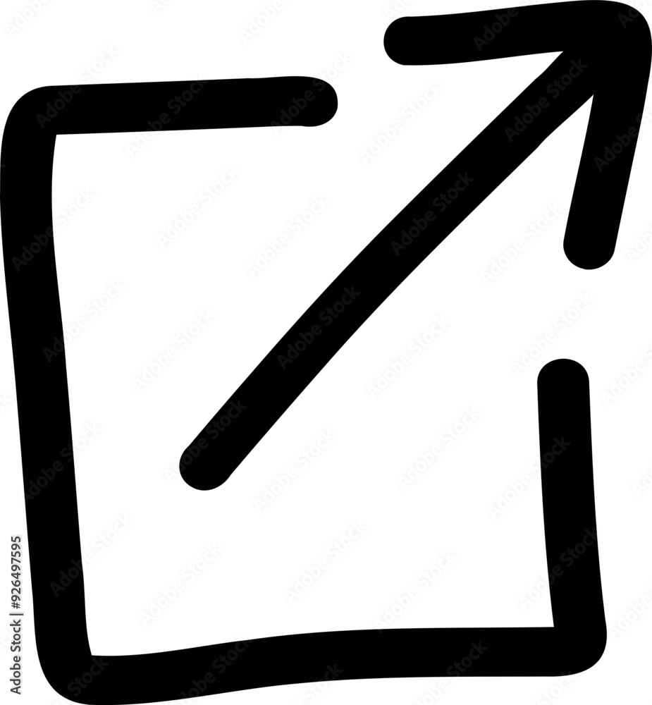 Hand Drawn Doodle Arrow Hand Drawn Doodle Arrow