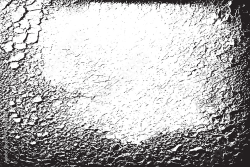Black and White Grunge Texture Background