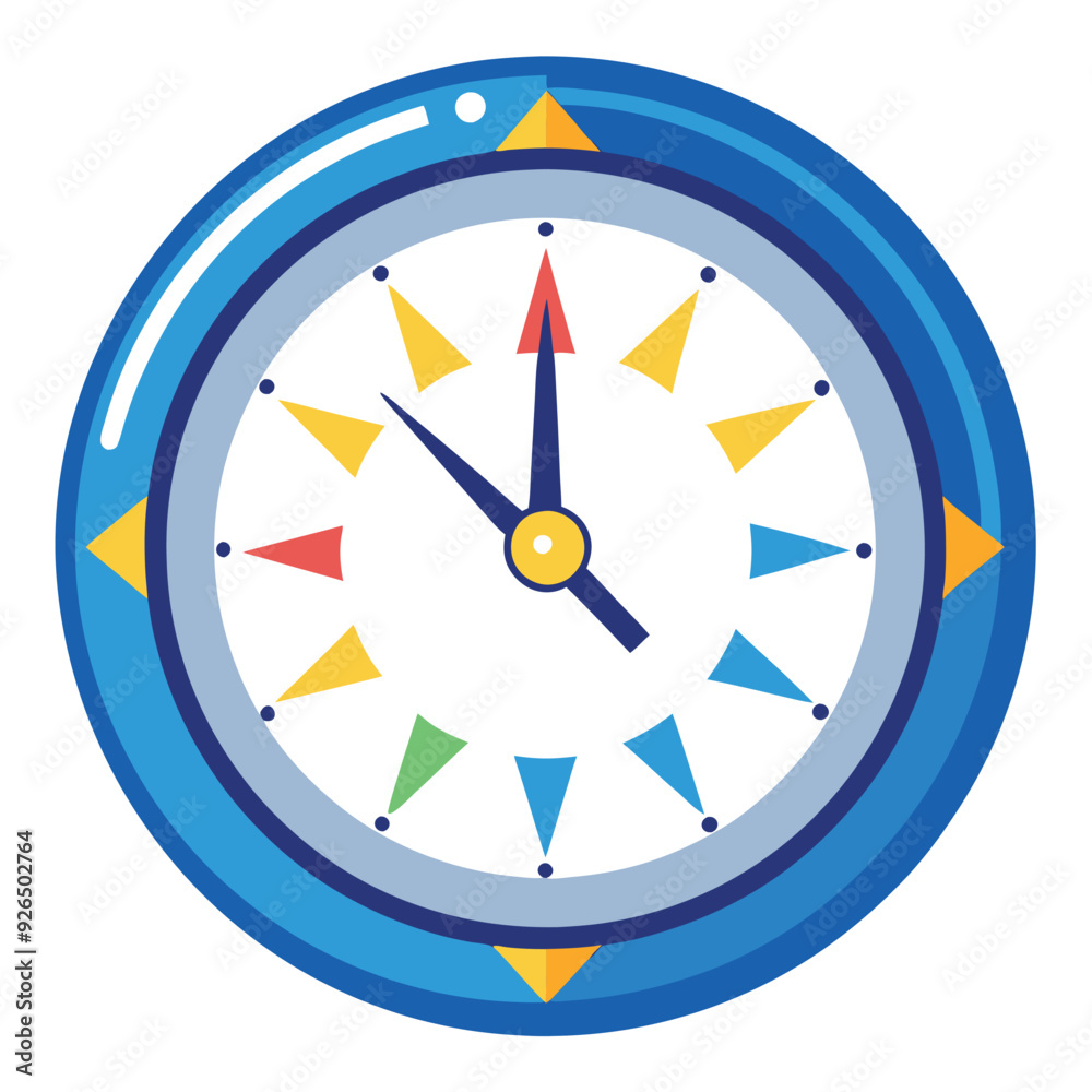 Timeless Clock Vector Design Illustration Timeless Clock Vector Design Illustration
