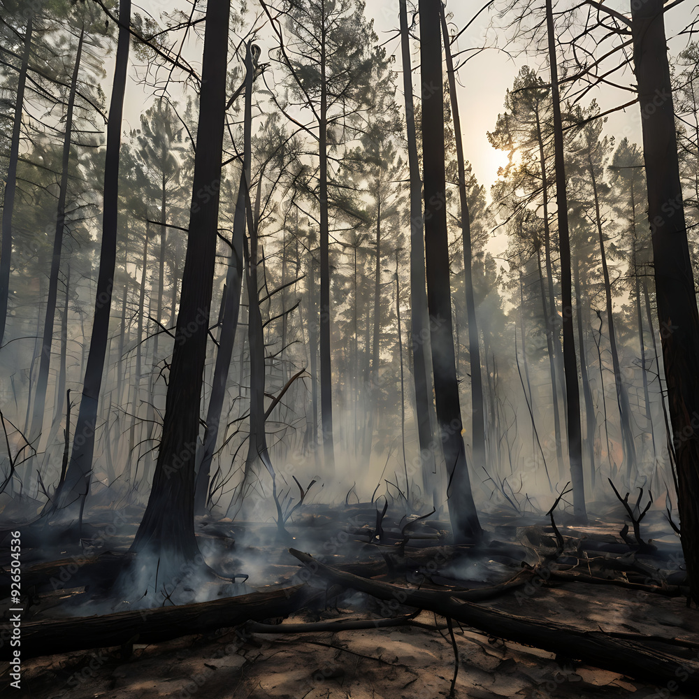 Fototapeta premium Parched Forests