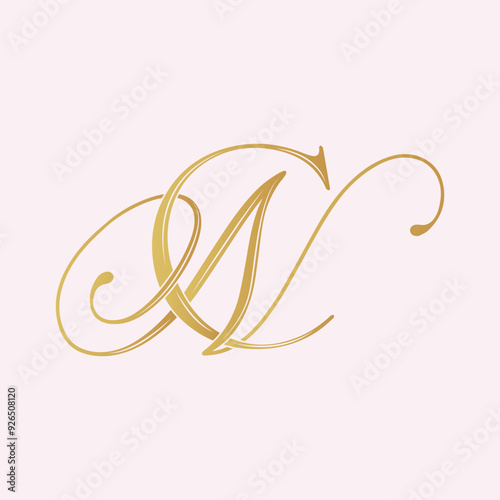 NC, CN, logo NC, Letter NC,monogram NC, vector, logo, Wedding Monogram Initials, Wedding Logo, Wedding Monogram,Logo Design