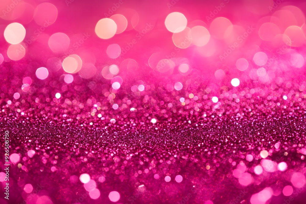 Pink Glitter Bokeh Background Pink Glitter Bokeh Background