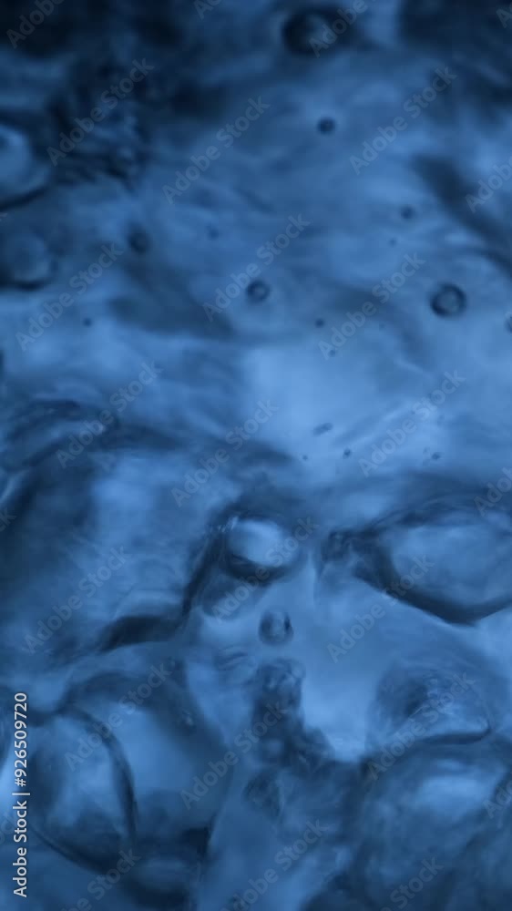 Slow motion of boiling water on a stove in the kitchen Slow motion of boiling water on a stove in the kitchen
