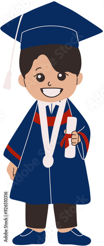 Full Body Graduation Guy