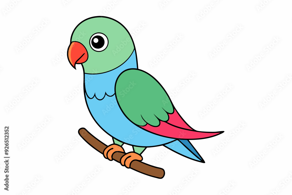parrot on a branch parrot on a branch