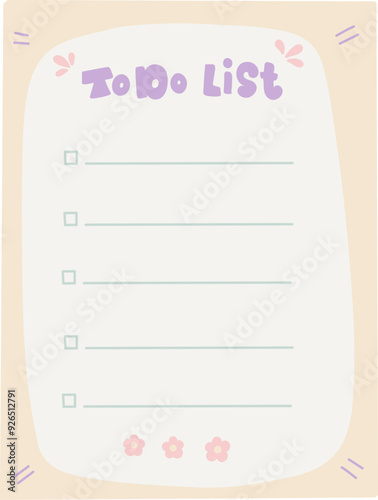 Hand Drawn To Do List