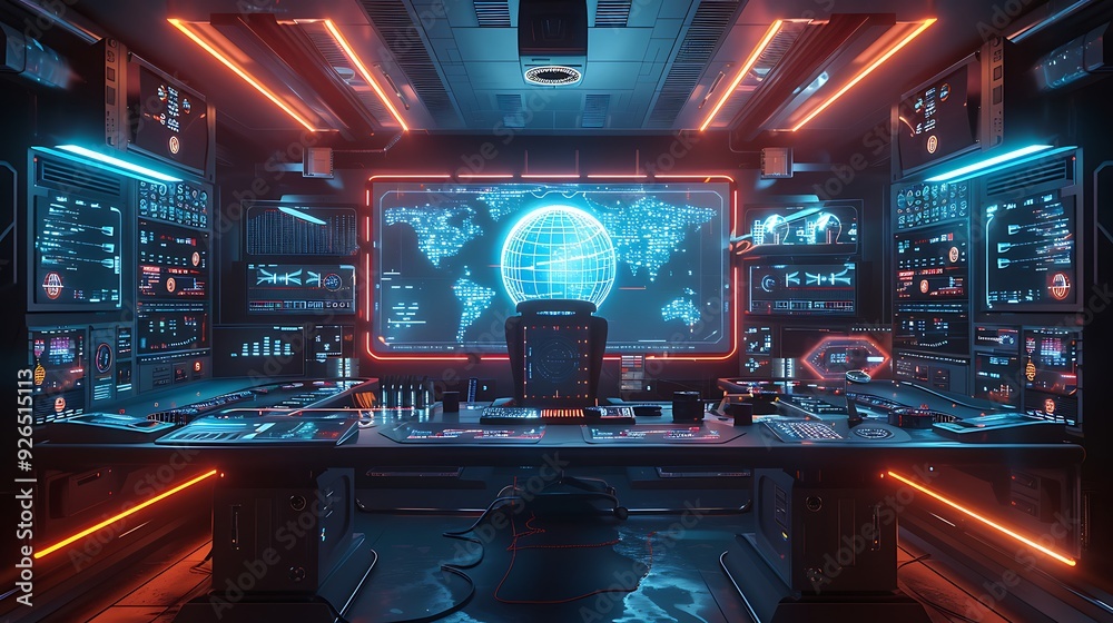 A futuristic workspace with AI systems performing real-time speech recognition and language translation, featuring holographic text and audio visualizations. Created Using: advanced NLP technology, A futuristic workspace with AI systems performing real-time speech recognition and language translation, featuring holographic text and audio visualizations. Created Using: advanced NLP technology,