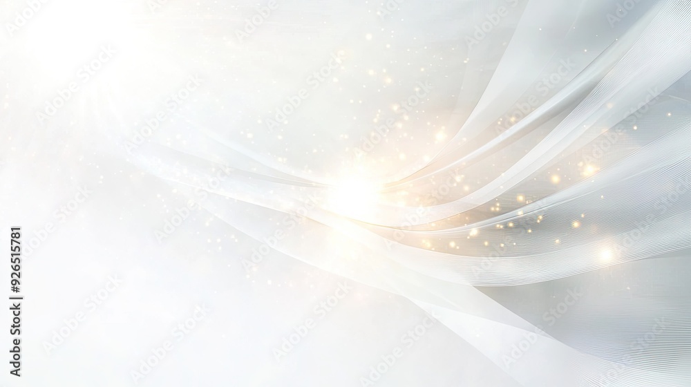 A white background with a subtle gradient and light flares, ideal for clean and modern designs 