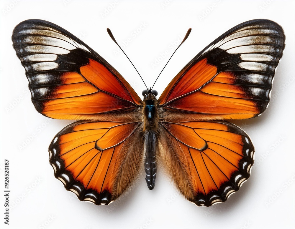 Obraz premium Monarch Butterfly in Flight