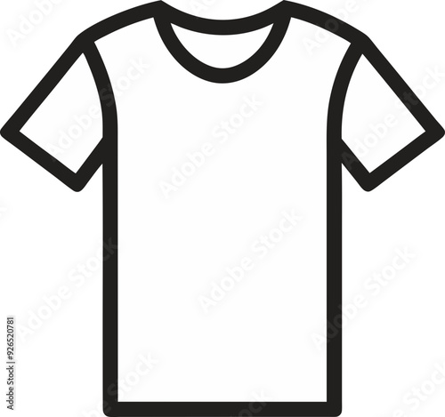 t shirt isolated on white