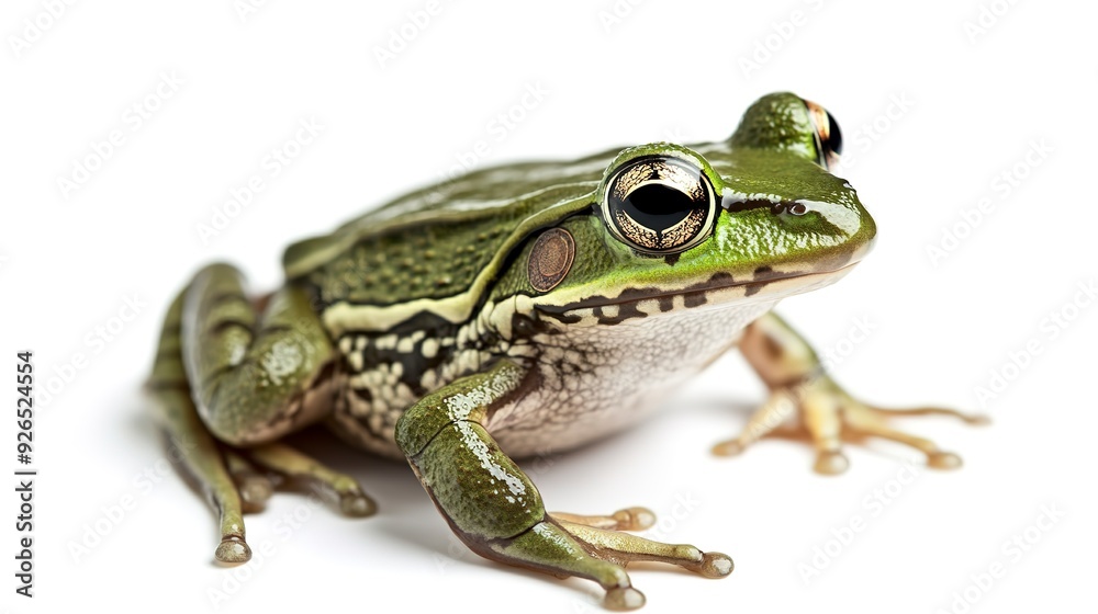 Obraz premium Frog isolated on white background