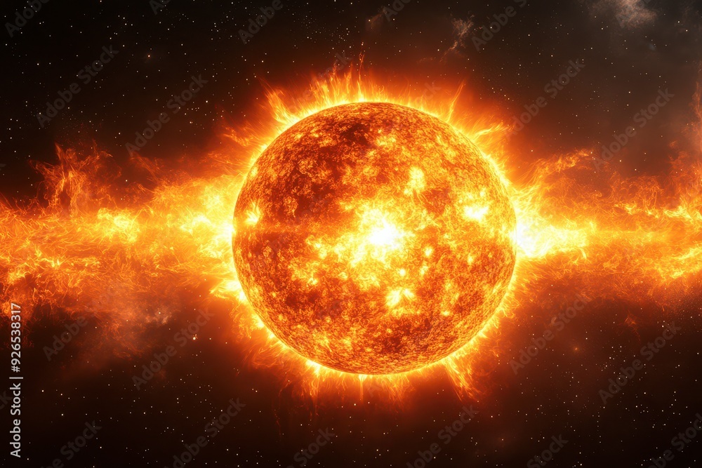 sun in space sun in space