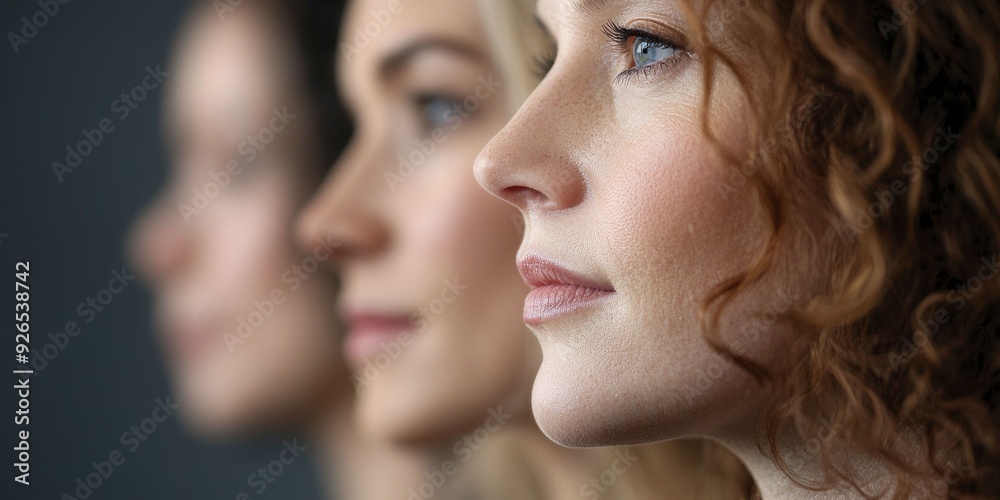 Obraz premium Creating a Better Tomorrow, Women from All Walks of Life Uniting for a Shared Vision