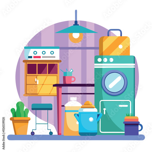 Professional Laundry Service Vector Design Illustration