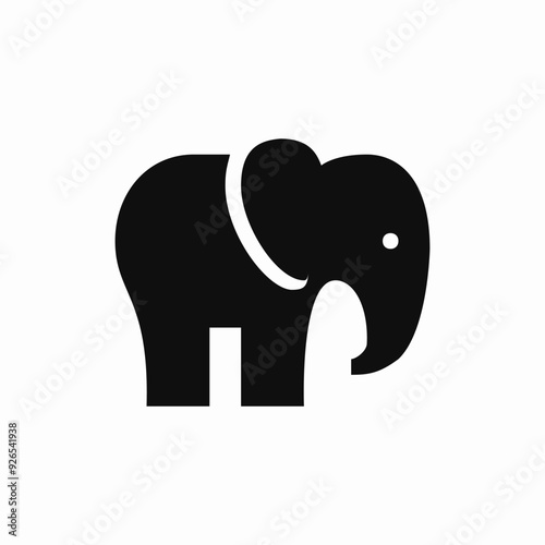 elephant wild animal icon sign