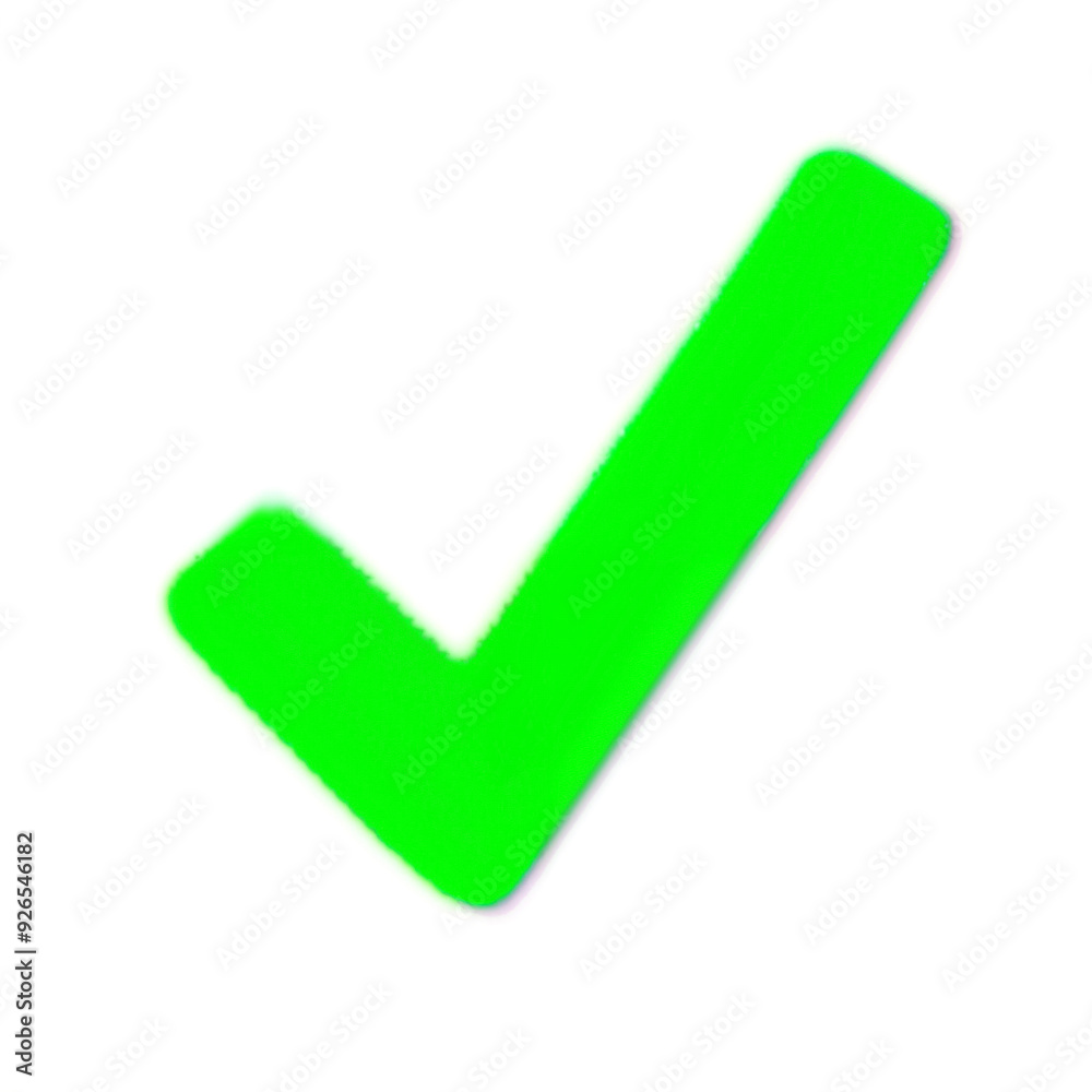 Symbol V. Green check mark sign. Generative AI Symbol V. Green check mark sign. Generative AI
