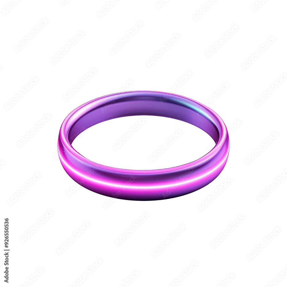 Stylish purple ring with a luminous glow, perfect for jewelry showcases or digital art themes. transparent background Stylish purple ring with a luminous glow, perfect for jewelry showcases or digital art themes. transparent background