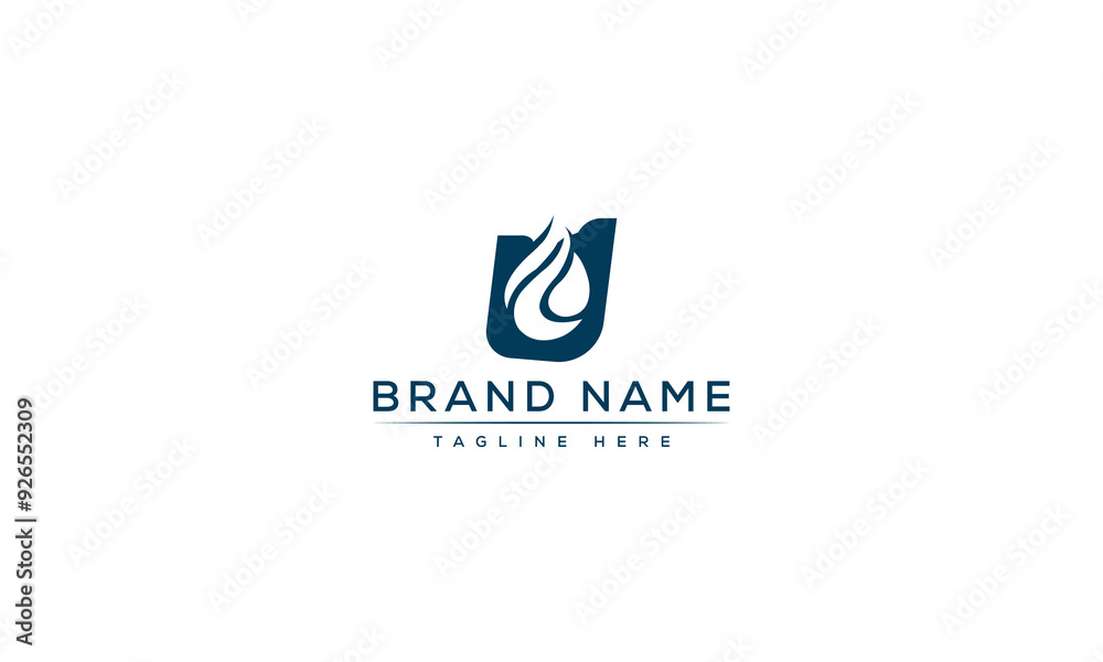 Logo design letter U . Elegant modern. Vector template. Logo design letter U . Elegant modern. Vector template.