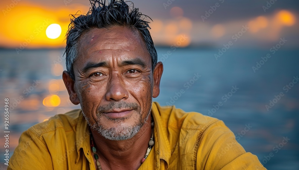 a man with strange forms in the sunset a man with strange forms in the sunset