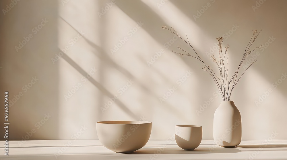 Simple, minimalist shapes and forms arranged in a clean, balanced composition, emphasizing space and subtlety. Simple, minimalist shapes and forms arranged in a clean, balanced composition, emphasizing space and subtlety.