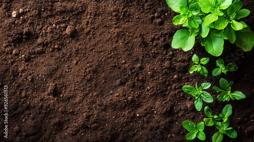 green plant in the ground