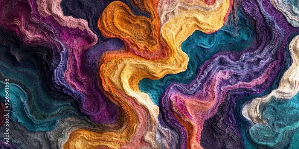 Vibrant Abstract Paper Art: Organic Textures and Swirling Handmade Pulp Fibers in Captivating Natural Color Palette. Showcasing Raw Beauty and Versatility of Artisanal Papermaking. Creative 4K UI Desi Vibrant Abstract Paper Art: Organic Textures and Swirling Handmade Pulp Fibers in Captivating Natural Color Palette. Showcasing Raw Beauty and Versatility of Artisanal Papermaking. Creative 4K UI Desi