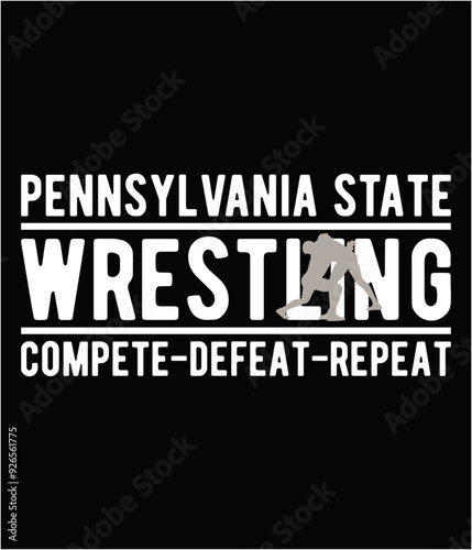 Pennsylvania state wrestling compete defeat repeat