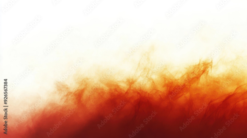 Soft blurred gradient warm orange to deep red isolated white background Soft blurred gradient warm orange to deep red isolated white background