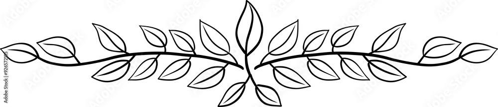 Floral and flower frame divider illustration. Floral and flower frame divider illustration.