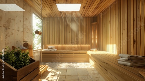 sauna room
