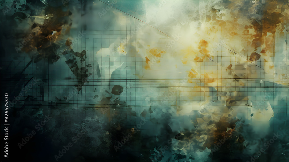 Obraz premium Grungy Texture Wall Background AI Artwork
