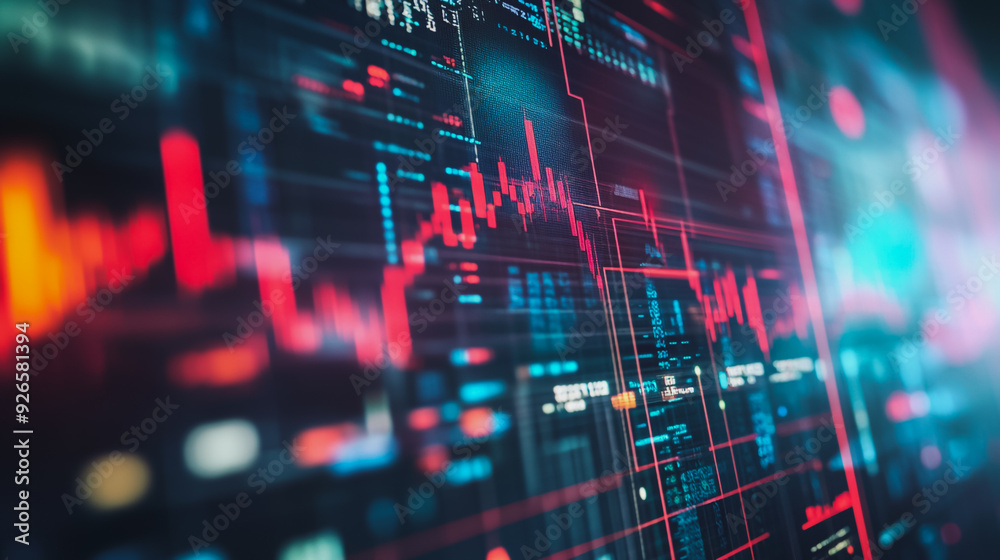 Abstract with pastel colorful charts and graphs with statistics to analyze business potential and forecast future development of companies growth. Abstract with pastel colorful charts and graphs with statistics to analyze business potential and forecast future development of companies growth.