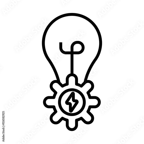 Energy Efficiency icon Design