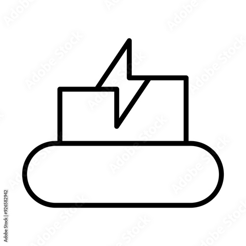 Current Flow icon Design